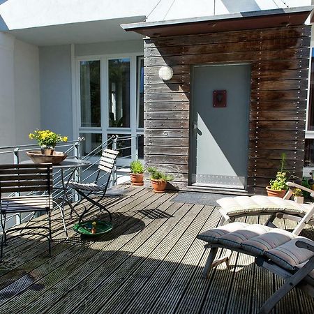 Das Alte Kino In Barth - Die Ferienwohnung Esterno foto